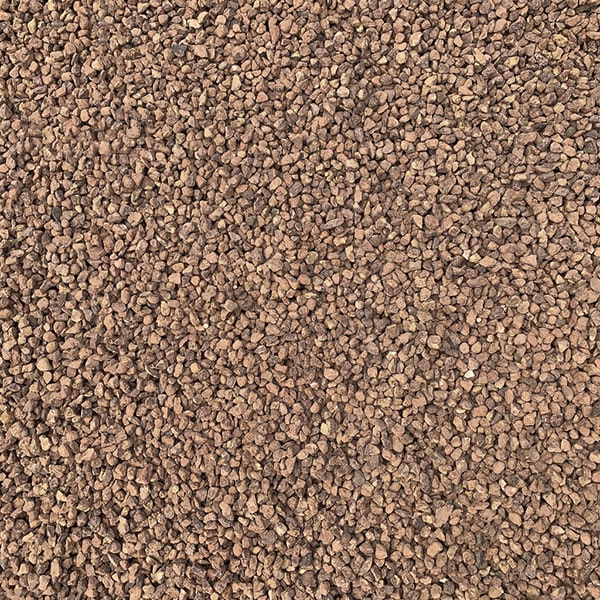 a smaller-sized pea gravel is often best suited for gardens as it can provide good drainage and a decorative element